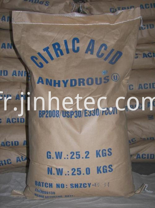 Ester Apa Citric Acid Mono Bp98 Small Bag